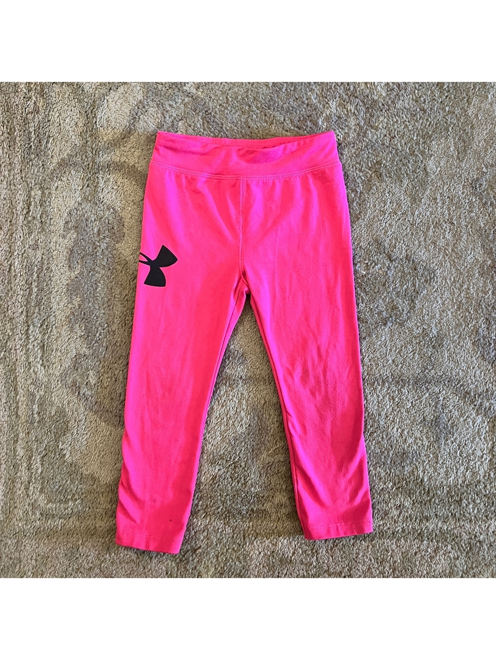 Under Armour Girls' Pink Athletic Leggings Size 3T